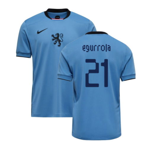 2025-2026 Netherlands Womens Team Away Shirt (Kids) (Egurrola 21)