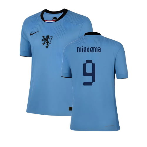 2025-2026 Netherlands Womens Team Away Shirt (Ladies) (Miedema 9)