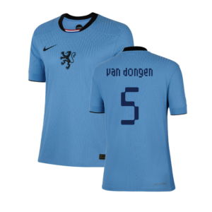2025-2026 Netherlands Womens Team Away Shirt (Ladies) (Van Dongen 5)