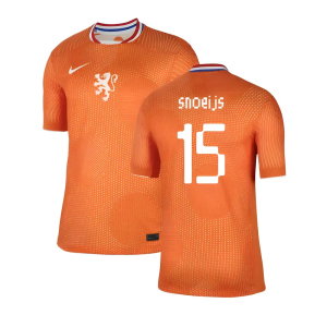 2025-2026 Netherlands Womens Team Home Shirt (Unisex) (Snoeijs 15)