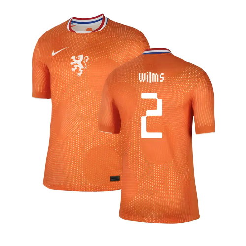 2025-2026 Netherlands Womens Team Home Shirt (Unisex) (Wilms 2)