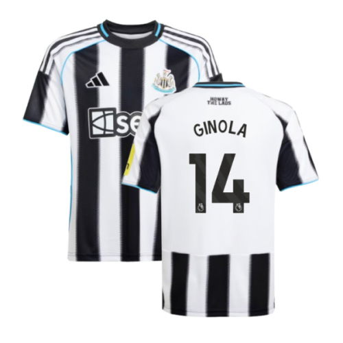 2025-2026 Newcastle Home Shirt (Kids) (Ginola 14)