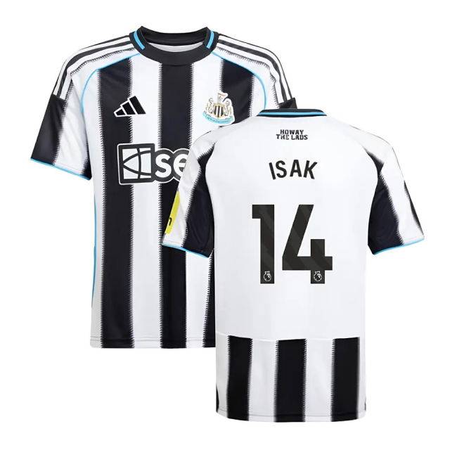 2025-2026 Newcastle Home Shirt (Kids) (Isak 14)
