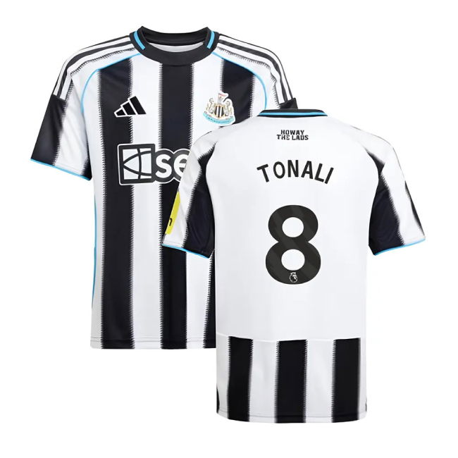 2025-2026 Newcastle Home Shirt (Kids) (Tonali 8)