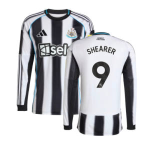 2025-2026 Newcastle Long Sleeve Home Shirt (Shearer 9)