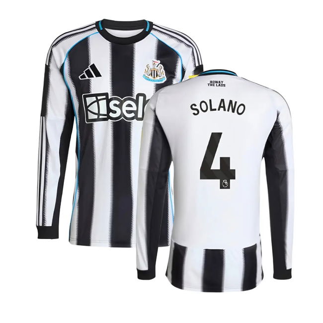 2025-2026 Newcastle Long Sleeve Home Shirt (Solano 4)