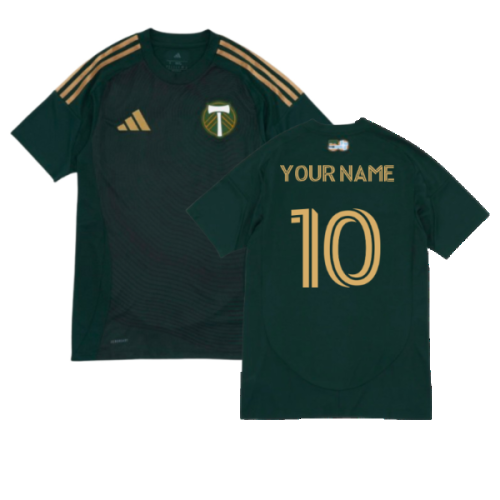 2025-2026 Portland Timbers Home Shirt (Your Name)