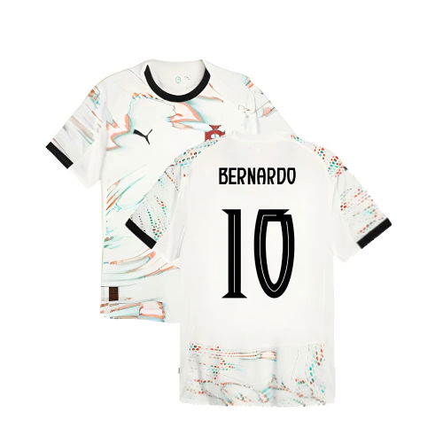 2025-2026 Portugal Away Authentic Jersey (Bernardo 10)