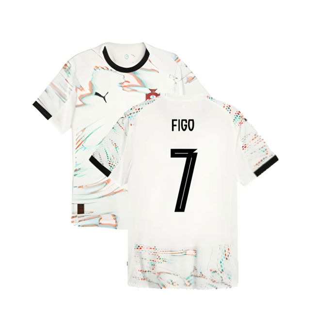 2025-2026 Portugal Away Authentic Jersey (Figo 7)