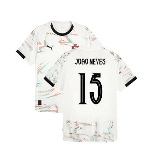 2025-2026 Portugal Away Authentic Jersey (Joao Neves 15)