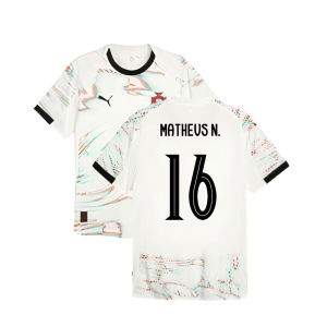 2025-2026 Portugal Away Authentic Jersey (Matheus N. 16)