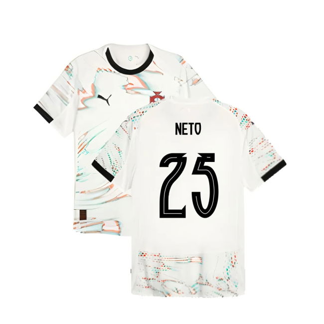 2025-2026 Portugal Away Authentic Jersey (Neto 25)