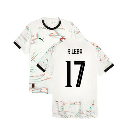 2025-2026 Portugal Away Authentic Jersey (R.Leao 17)
