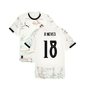 2025-2026 Portugal Away Authentic Jersey (R.Neves 18)