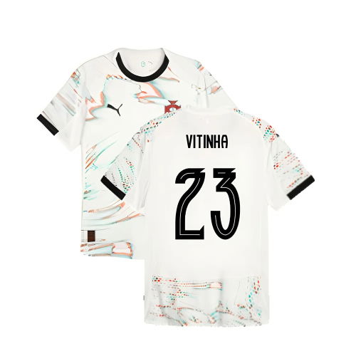 2025-2026 Portugal Away Authentic Jersey (Vitinha 23)