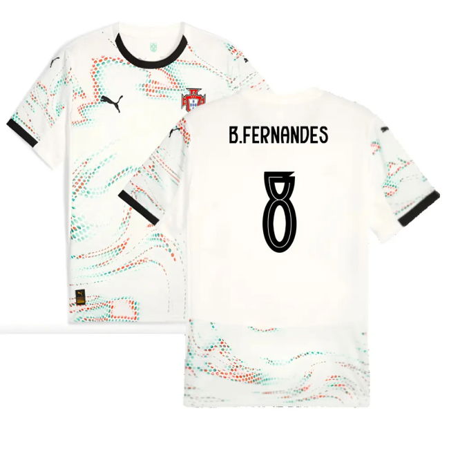 2025-2026 Portugal Away Shirt (B.Fernandes 8)