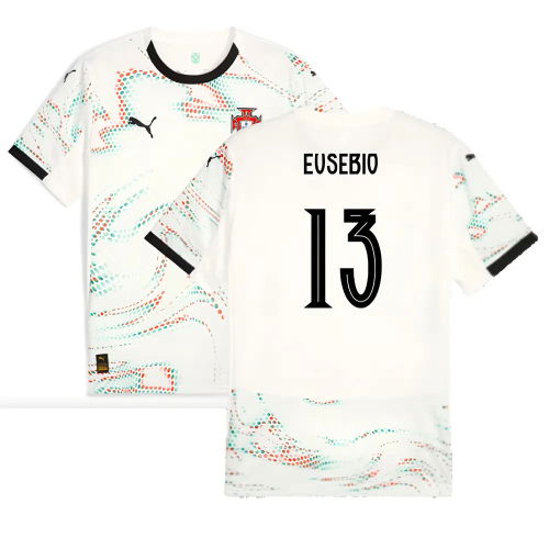 2025-2026 Portugal Away Shirt (Eusebio 13)