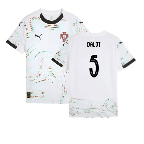 2025-2026 Portugal Away Shirt (Kids) (Dalot 5)