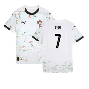2025-2026 Portugal Away Shirt (Kids) (Figo 7)