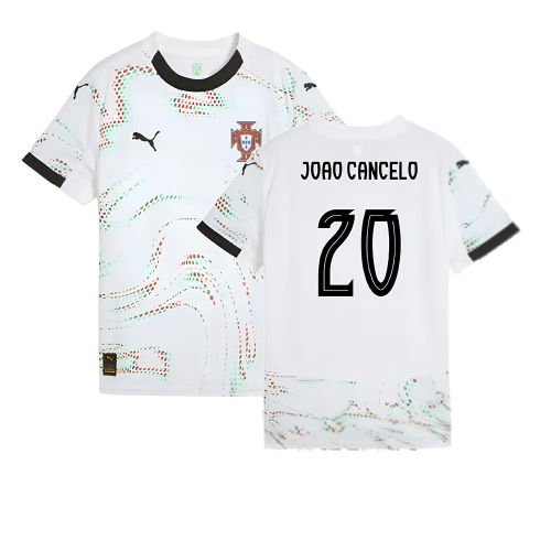 2025-2026 Portugal Away Shirt (Kids) (Joao Cancelo 20)
