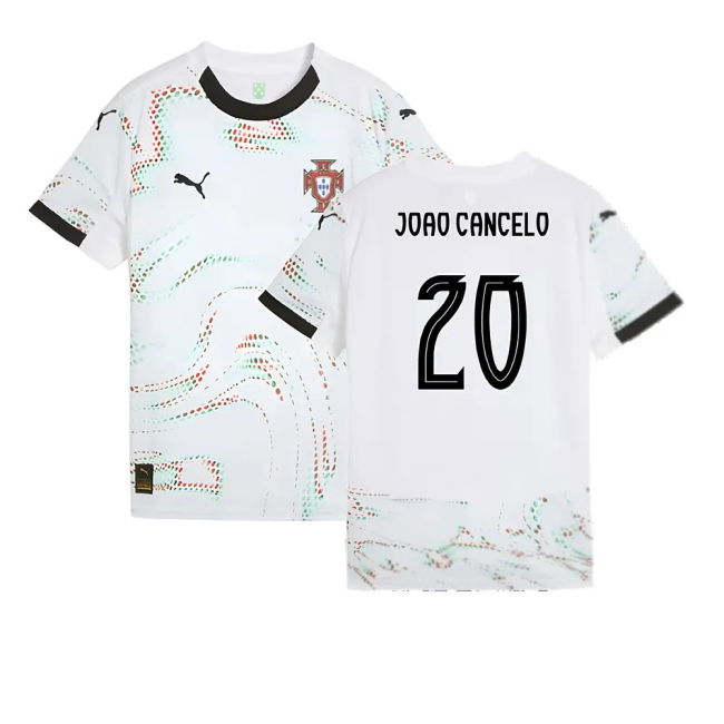 2025-2026 Portugal Away Shirt (Kids) (Joao Cancelo 20)