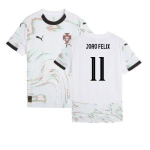 2025-2026 Portugal Away Shirt (Kids) (Joao Felix 11)
