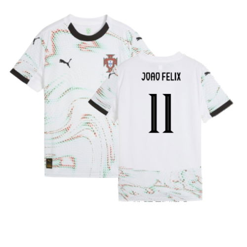 2025-2026 Portugal Away Shirt (Kids) (Joao Felix 11)
