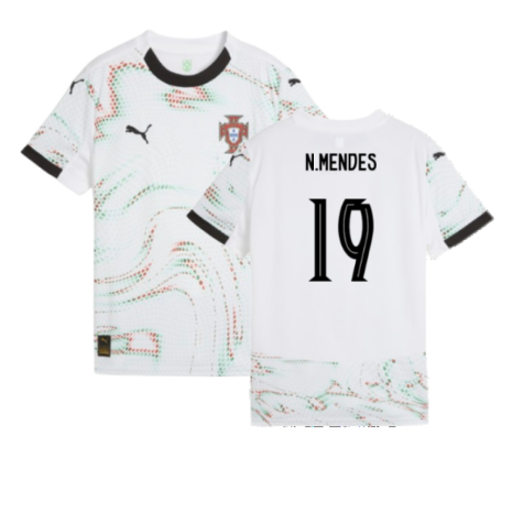 2025-2026 Portugal Away Shirt (Kids) (N.Mendes 19)