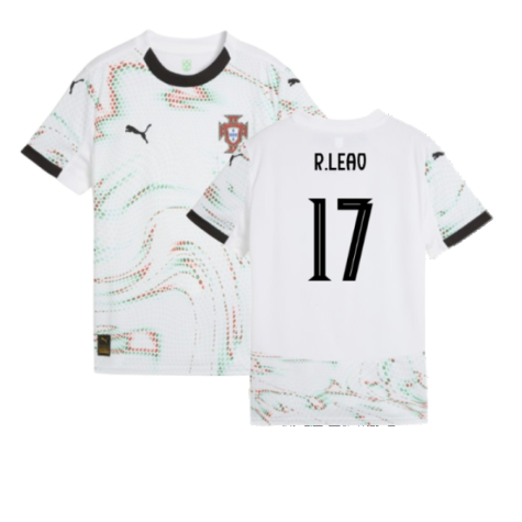 2025-2026 Portugal Away Shirt (Kids) (R.Leao 17)