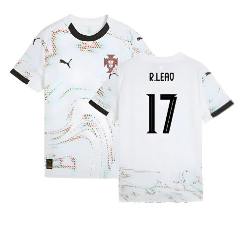 2025-2026 Portugal Away Shirt (Kids) (R.Leao 17)
