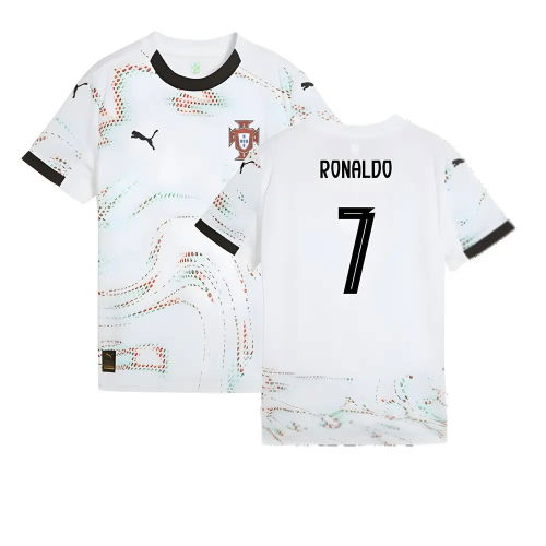 2025-2026 Portugal Away Shirt (Kids) (Ronaldo 7)