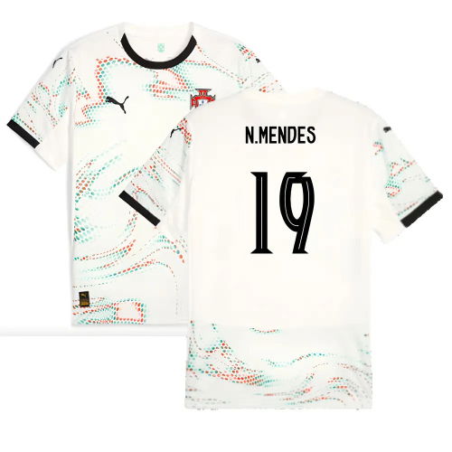 2025-2026 Portugal Away Shirt (N.Mendes 19) 2025-2026 Portugal Away Shirt (N.Mendes 19)