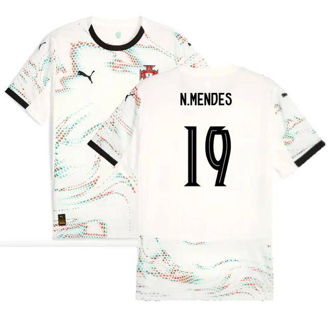 2025-2026 Portugal Away Shirt (N.Mendes 19)