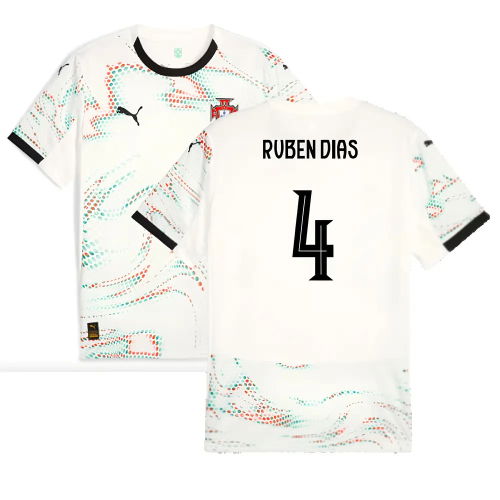 2025-2026 Portugal Away Shirt (Ruben Dias 4)