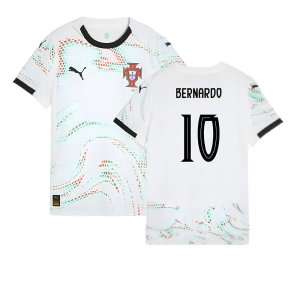 2025-2026 Portugal Away Shirt (Womens) (Bernardo 10)
