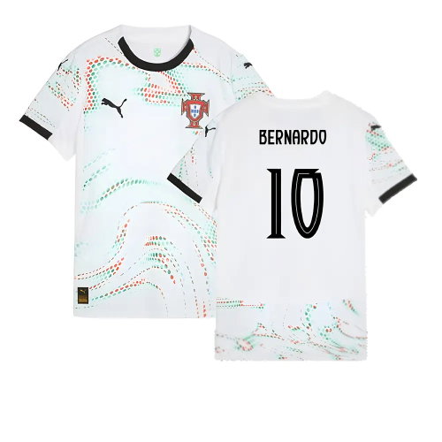 2025-2026 Portugal Away Shirt (Womens) (Bernardo 10)