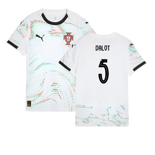 2025-2026 Portugal Away Shirt (Womens) (Dalot 5)