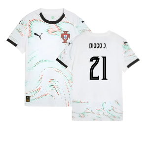 2025-2026 Portugal Away Shirt (Womens) (Diogo J. 21)