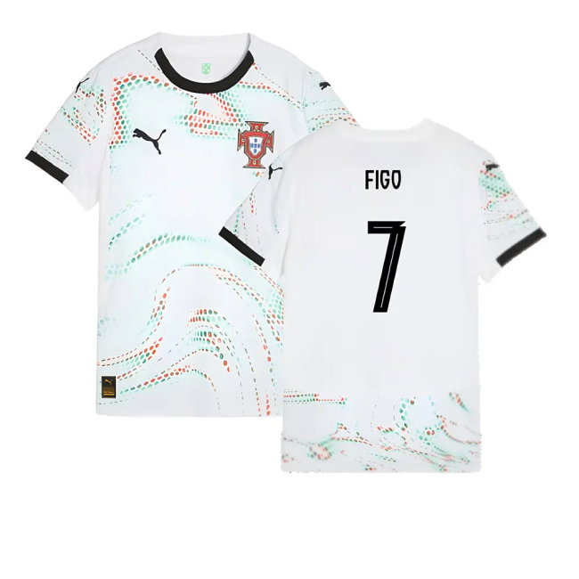 2025-2026 Portugal Away Shirt (Womens) (Figo 7)