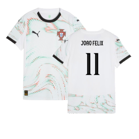 2025-2026 Portugal Away Shirt (Womens) (Joao Felix 11)
