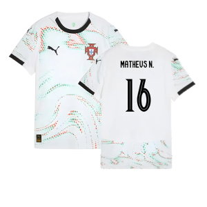 2025-2026 Portugal Away Shirt (Womens) (Matheus N. 16)