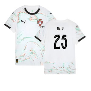 2025-2026 Portugal Away Shirt (Womens) (Neto 25)