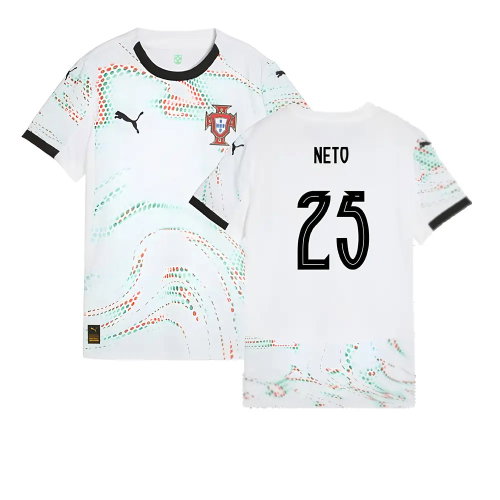 2025-2026 Portugal Away Shirt (Womens) (Neto 25)