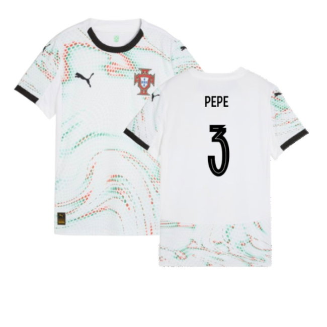 2025-2026 Portugal Away Shirt (Womens) (Pepe 3)
