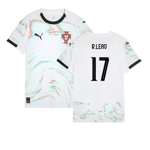 2025-2026 Portugal Away Shirt (Womens) (R.Leao 17)