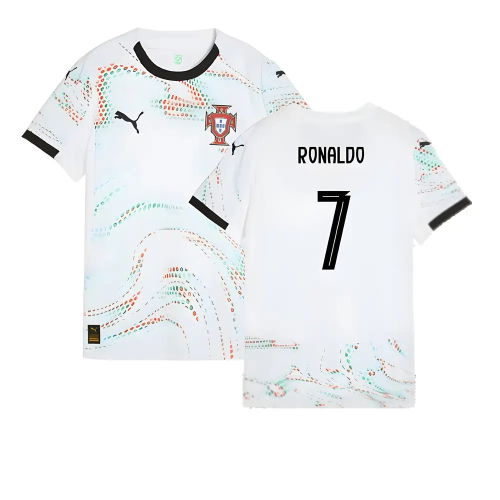 2025-2026 Portugal Away Shirt (Womens) (Ronaldo 7)