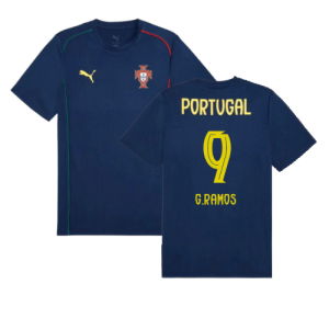 2025-2026 Portugal Casuals Tee (Persian Blue) (G.Ramos 9)