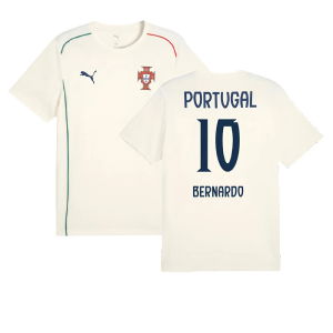 2025-2026 Portugal Casuals Tee (Sugared Almond) (Bernardo 10)