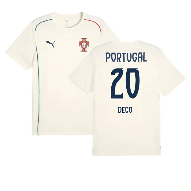 2025-2026 Portugal Casuals Tee (Sugared Almond) (Deco 20)
