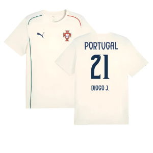 2025-2026 Portugal Casuals Tee (Sugared Almond) (Diogo J. 21)